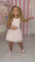 Blush Jolie Dress – Embellished Tulle Party Dress for Girls 12M-14